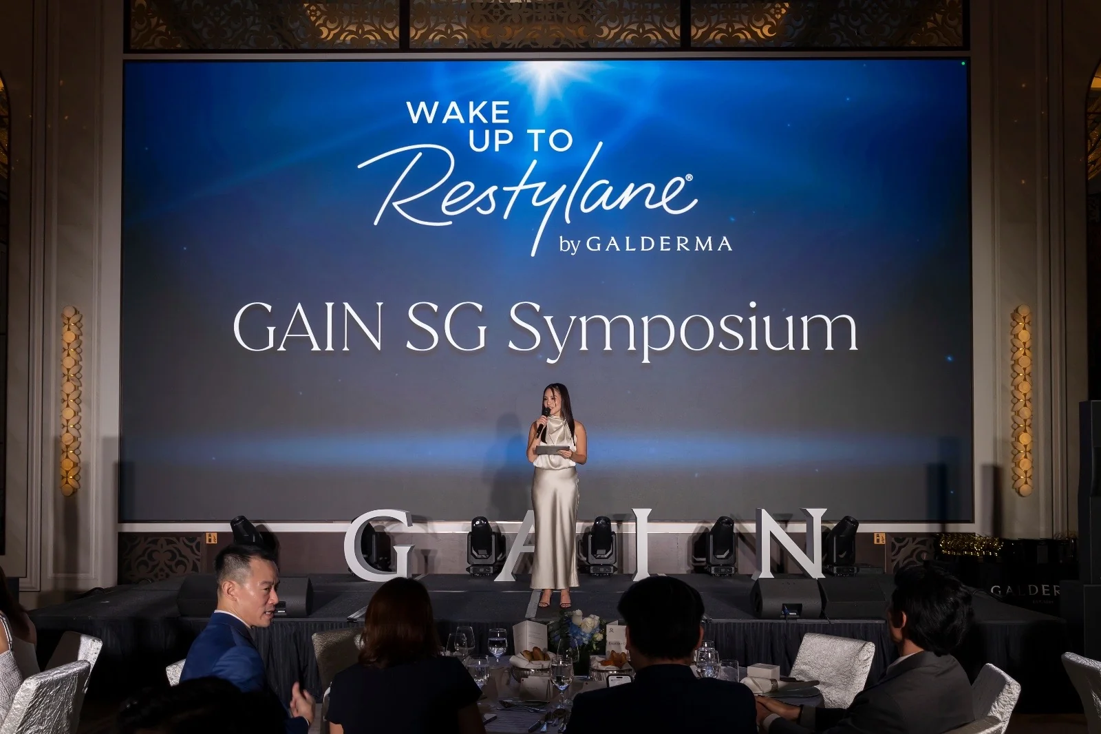 Fiona Loh hosting GAIN SG Symposium