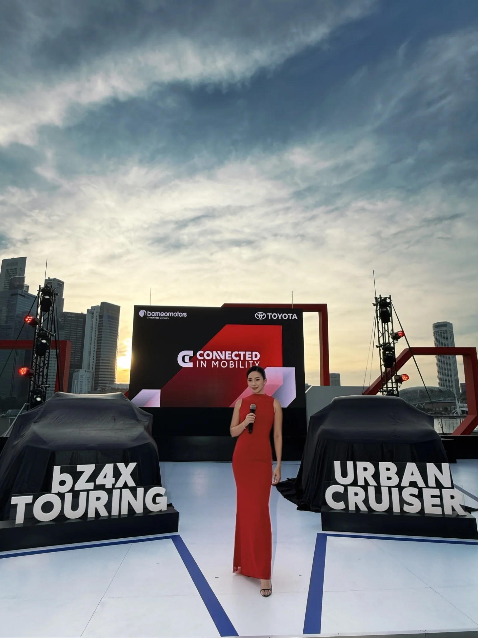 Toyota bZ4X Touring and Urban Cruiser Launch hosted by Fiona Loh